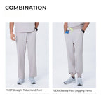 CITRESS scrub set pairing ideas: khaki scrub top with pants