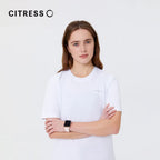 CITRESS white underscrub t-shirt, comfortable fit for long hospital shifts